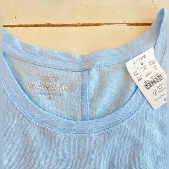 Cotton Light Blue Tank Top - Picture 4 of 7